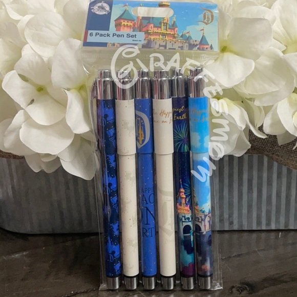 Disneyland Sleeping Beauty Castle Pens - Picture 2 of 4
